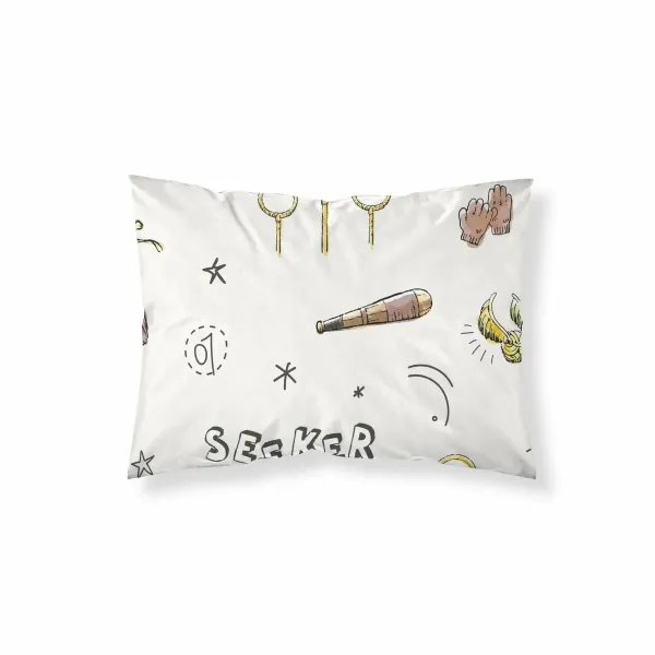 Pillowcase Harry Potter Quidditch Child Multicolour 175 Threads 50x80cm