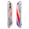 Spigen Ultra Hybrid S Mag MagSafe - Case for iPhone 17 (Clear/White)  
