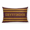 Cushion cover Harry Potter Gryffindor House Multicolour Burgundy 30 x 50 cm