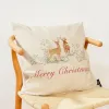 Cushion cover Belum Christmas Deer Multicolour 50 x 50 cm