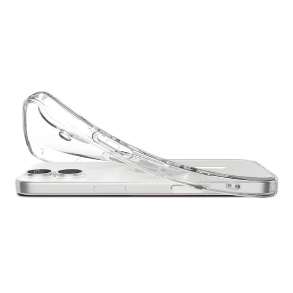Spigen Liquid Crystal Mag MagSafe - Case for iPhone 17 (Clear/White)