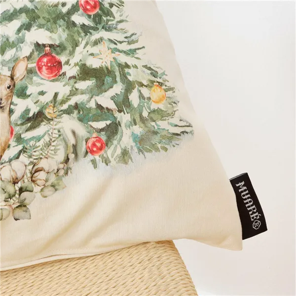 Cushion cover Belum Christmas Landscape Multicolour 50 x 50 cm