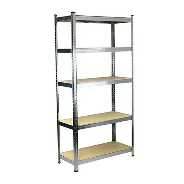 Plaukti Ferrestock 875 Kg 90 x 40 x 180 cm Pelēks Koks Cinkots tērauds Koks MDF 5 Planken
