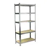 Plaukti Ferrestock 875 Kg 90 x 40 x 180 cm Pelēks Koks Cinkots tērauds Koks MDF 5 Planken