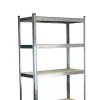 Lentyna Ferrestock 875 Kg 90 x 40 x 180 cm Pilka Medžio Cinkuotas plienas Medžio MDF 5 Lentynos