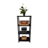 Shelves Ferrestock 25 kg 61 x 31 x 131 cm Plastic 4 Shelves