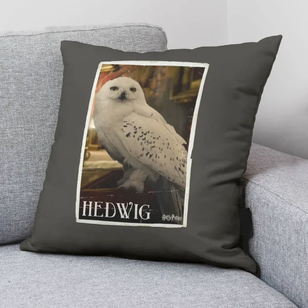 Cushion cover Harry Potter Hedwig Multicolour 50 x 50 cm