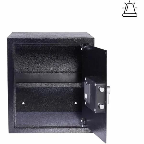 Seifas su elektroniniu užraktu Yale Juoda 40 L 39 x 35 x 36 cm Nerūdijantis plienas