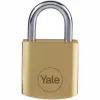 Avainriippulukko Yale Teräs Suorakulmainen Kullattu (4 osaa)