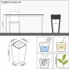 Planter Lechuza 13158 40 x 40 x 75 cm Board polypropylene Plastic Bucket