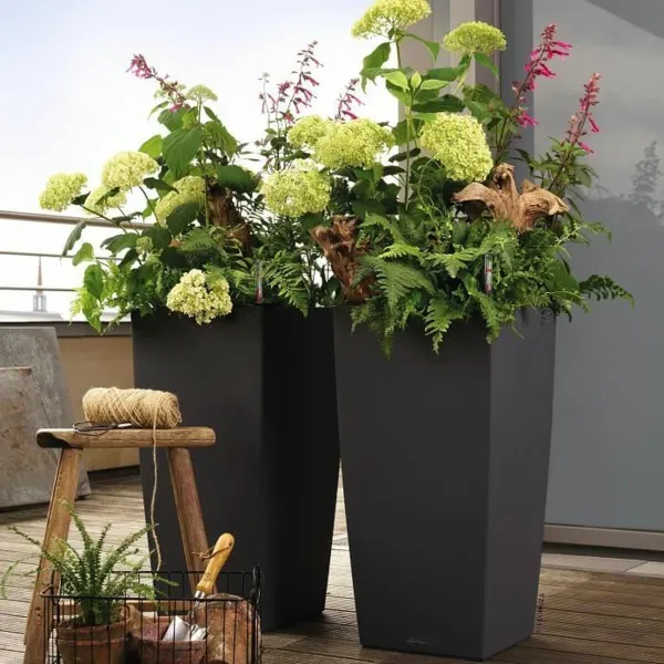 Planter Lechuza 13158 40 x 40 x 75 cm Board polypropylene Plastic Bucket