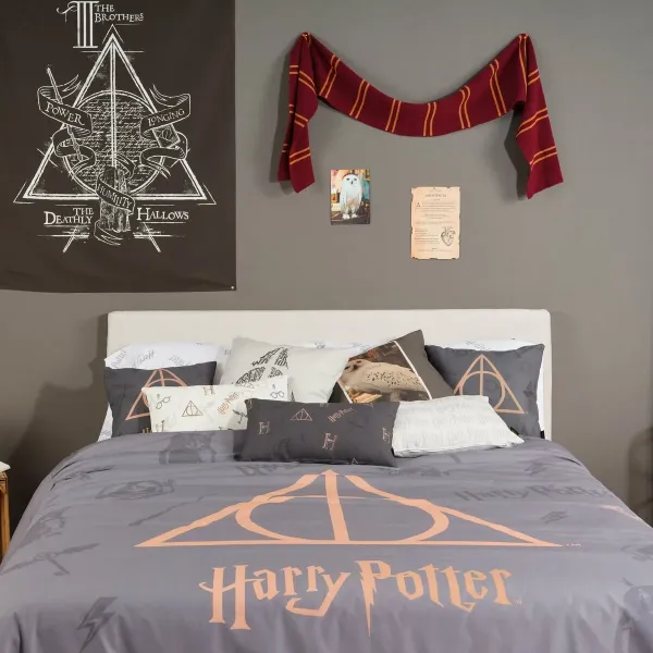 Nordic cover Harry Potter Deathly Hallows Multicolour 175 Threads 220 x 220 cm Double