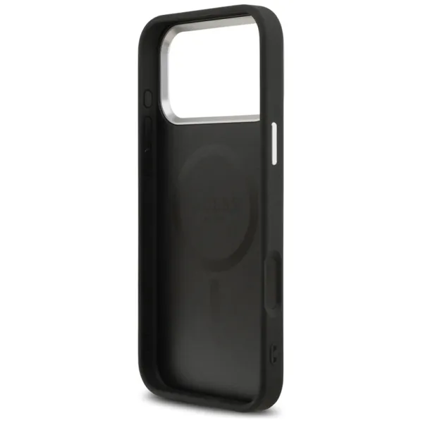 Guess Triangle Logo MagSafe - Case iPhone 17 Pro (Black)