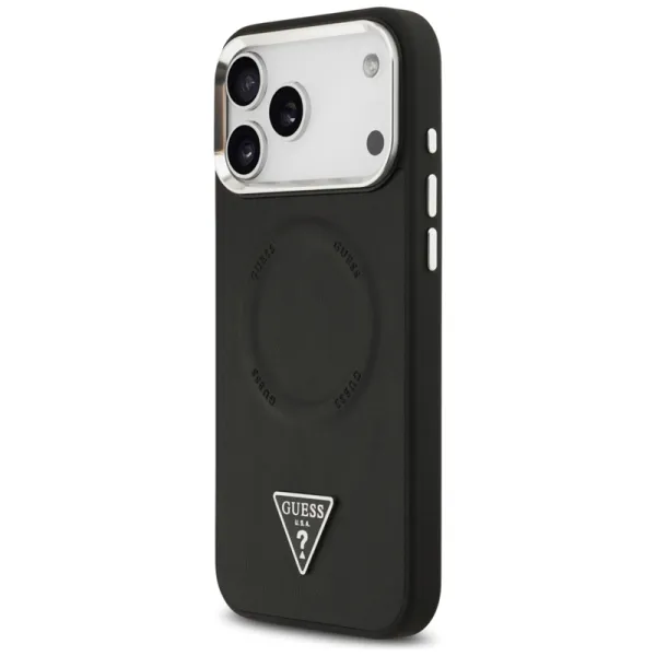 Guess Triangle Logo MagSafe - Case iPhone 17 Pro Max (Black)