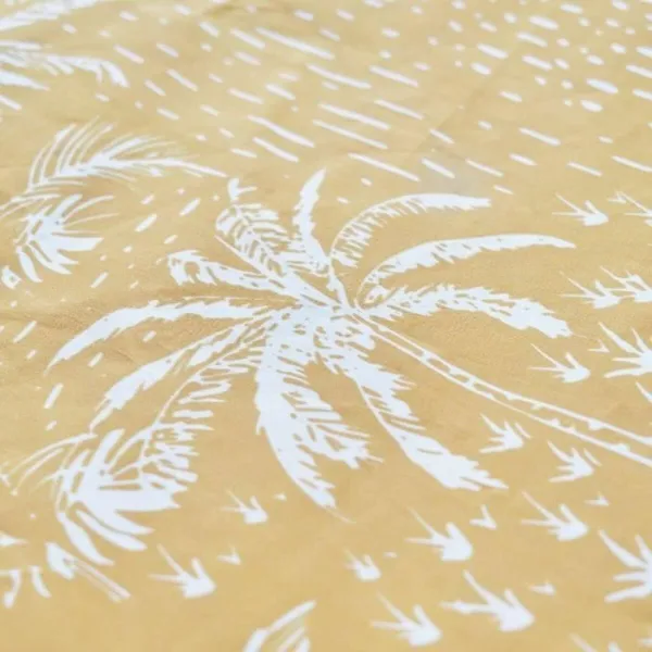 Duvet cover set TODAY 220 x 240 cm Yellow 3 Pieces