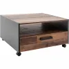 Centre Table Trendteam Grey 70 x 70 x 40 cm