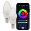 LED lemputė (žvakė) Konyks e14 Balta
