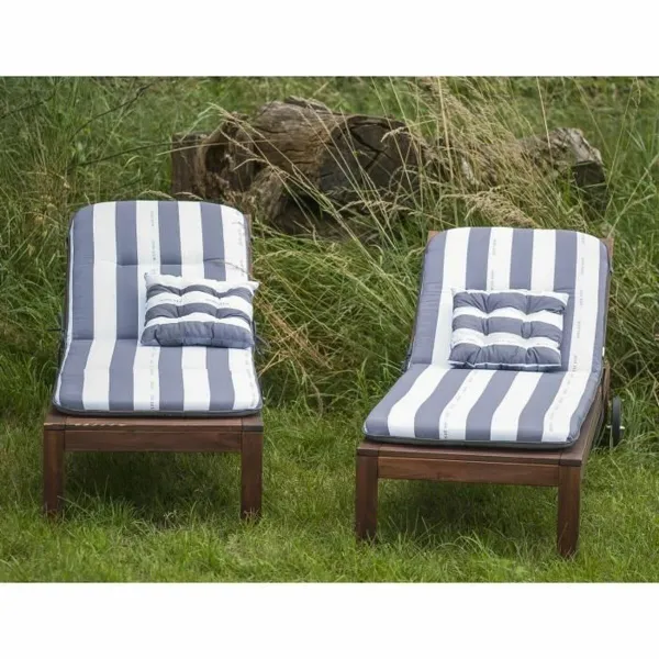 Подушка для шезлонга Jardin Prive Синий 180 x 56 x 10 cm