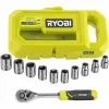 Набор торцевых ключей Ryobi RHRS10PC