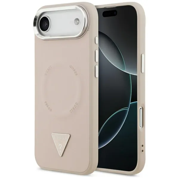Guess Triangle Logo MagSafe - Case iPhone Air (Pink)