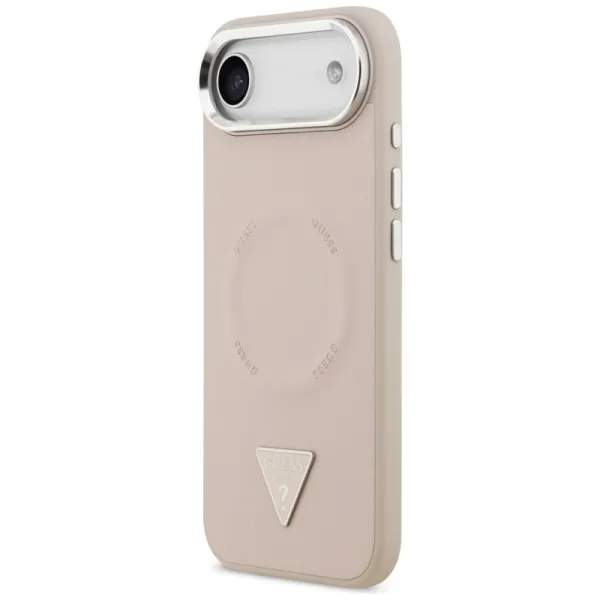 Guess Triangle Logo MagSafe - Case iPhone Air (Pink)