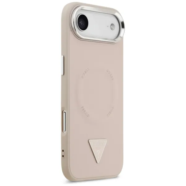 Guess Triangle Logo MagSafe - Case iPhone Air (Pink)