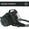 vacuum cleaner Candy CAF34HM Black 800 W