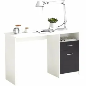 Rašomasis stalas FMD JACKSON  Balta Juoda 123 x 76,5 x 50 cm Medžio