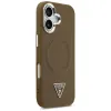 Guess Triangle Logo MagSafe - Case iPhone 17 (Brown)