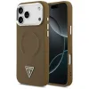 Guess Triangle Logo MagSafe - Case iPhone 17 Pro (Brown)