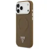 Guess Triangle Logo MagSafe - Case iPhone 17 Pro Max (Brown)