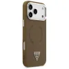 Guess Triangle Logo MagSafe - Case iPhone 17 Pro Max (Brown)