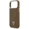 Guess Triangle Logo MagSafe - Case iPhone 17 Pro Max (Brown)