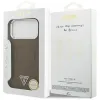 Guess Triangle Logo MagSafe - Case iPhone 17 Pro Max (Brown)