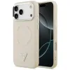 Guess Triangle Logo MagSafe - Case iPhone 17 Pro Max (Beige)