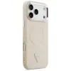 Guess Triangle Logo MagSafe - Case iPhone 17 Pro Max (Beige)