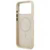 Guess Triangle Logo MagSafe - Case iPhone 17 Pro Max (Beige)