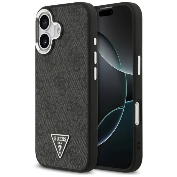 Guess 4G Triangle Logo MagSafe - Case iPhone 17 (black)