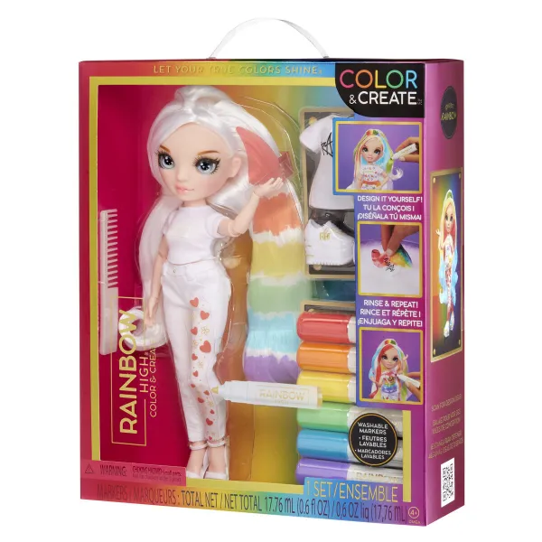 Nukke Rainbow High Color & Create 22 cm