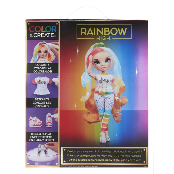 Lelle Rainbow High Color & Create 22 cm