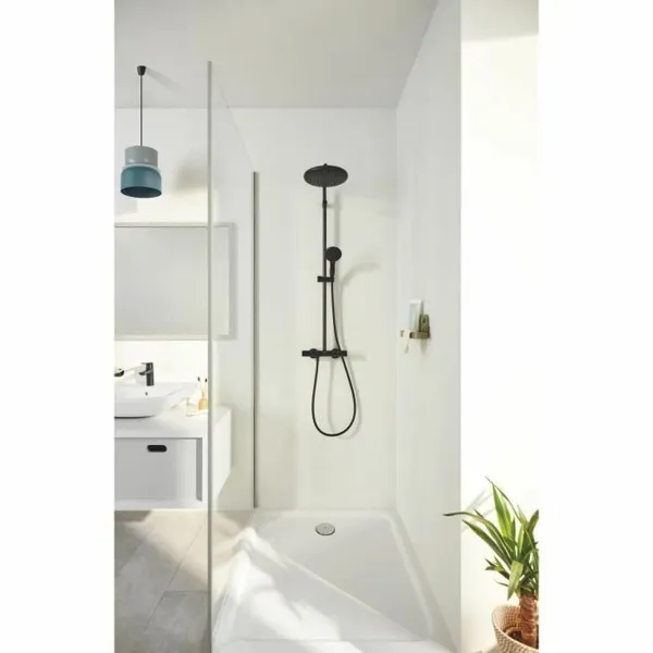 Dušas kolonna Grohe Vitalio Start System 250 Melns ABS 11 X 114 X 38 CM
