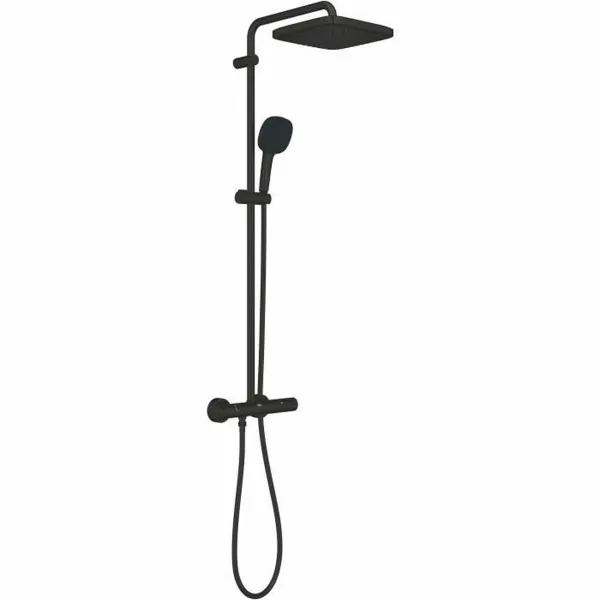 Suihkukolumni Grohe Vitalio Comfort Musta ABS 11 X 114 X 37 CM
