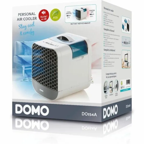 Tafelventilator DOMO DO154A Balts 6 W