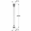 Душевой шланг Grohe VitalioFlex 27507001 2 m Серебристый Металл Серебряный