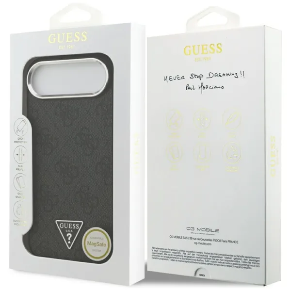 Guess 4G Triangle Logo MagSafe - Case iPhone Air (black)