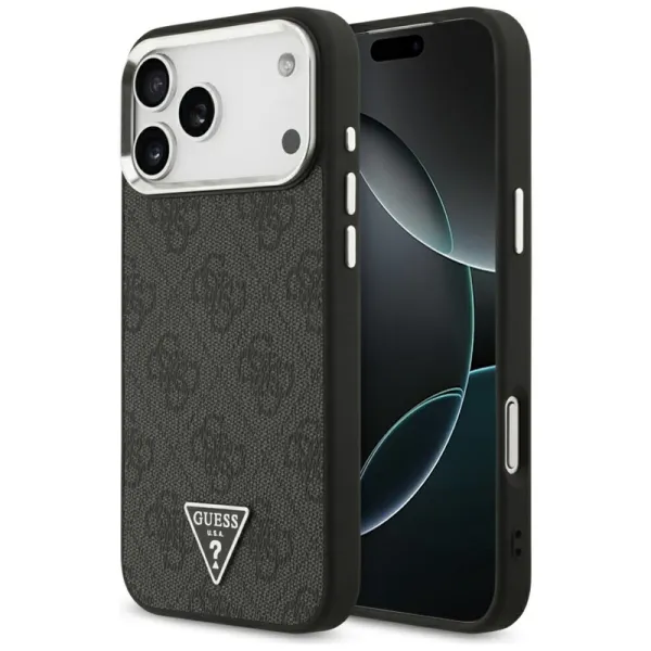 Guess 4G Triangle Logo MagSafe - Case iPhone 17 Pro Max (black)