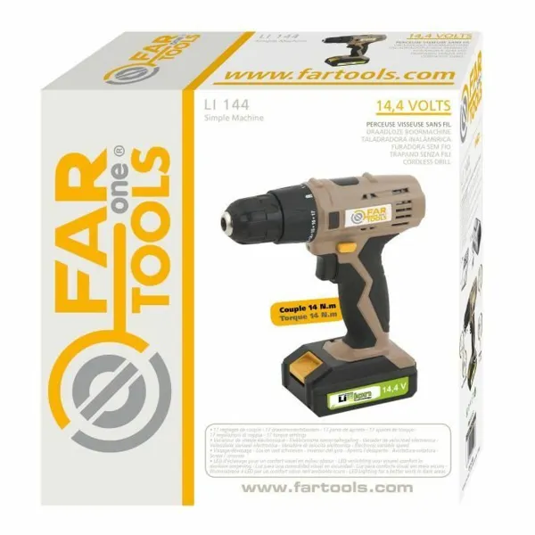 Электрическая отвертка Fartools ONE Cordless Drill LI 144
