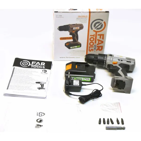 Elektrinis atsuktuvas Fartools ONE Cordless Drill LI 144