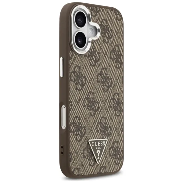 Guess 4G Triangle Logo MagSafe - Case iPhone 17 (brown)