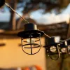 LED gaismu vītne Lumisky Detroit Balts Melns Ziedu